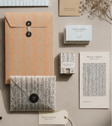 Ocean Rain print and ephemera set
